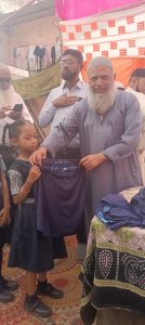 FAIZ WELFARE AID —  Scarf Distribution Project 2025, India